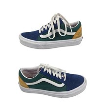 Vans Mens 5.5 Womens 7 Old Skool Sneakers Multi-Color Excellent