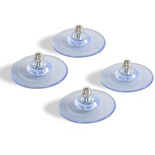 4 Pack Adhesive Cat Window Perch Suction CupsLarge Sucker Pad for Foldable Ca...