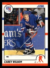 1990-91 Score - Carey Wilson #254