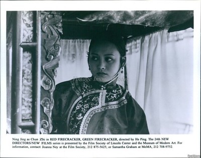 1994 Photo Actress Ning Jing In Red Firecracker, Green Firecracker Movies 8x10