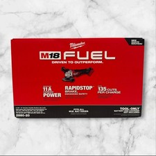 Milwaukee 2880-20 M18 FUEL 4-1/2" / 5" Grinder Paddle Switch, No-Lock Tool Only