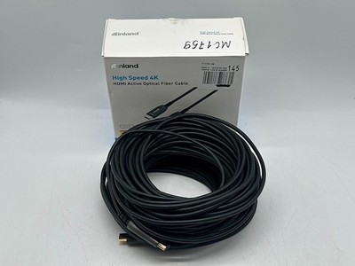 Inland 18G Premium HDMI Active Optical Cable - 100 ft