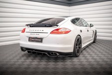 Street+ Mittlerer Diffusor RACE Heck Ansatz passend für Porsche Panamera Turbo 9