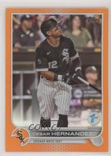 2022 Topps Series 1 1st Edition Orange 35/75 Cesar Hernandez #28 2f6