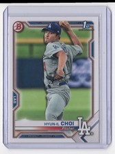 2021 Bowman Prospects 1st Hyun-il Choi Los Angeles Dodgers #BP-130