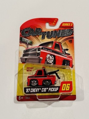 Car Tuned Walgreens Exclusive Series 3 Chevy C10 Pickup Tow Truck #06 Red NEW!