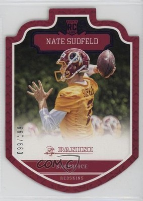 2016 Panini Rookies Sacrifice Die-Cut /199 Nate Sudfeld #279 Rookie RC 05k6
