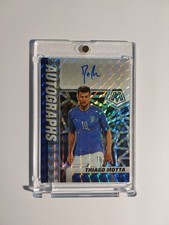 Panini Mosaic 2021-22 Thiago Motta Italien Auto Refractor Insert Ultra Rare Hit