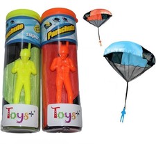 Parachute Toys for Kids, 4 Pack Tangle Free Outdoor Toys, Parachute Men for Kids