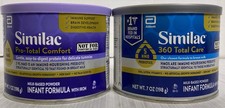 2 Cans New Similac 360 Total Care/Pro-Total Infant Powder 7oz Exp 04/01/2026