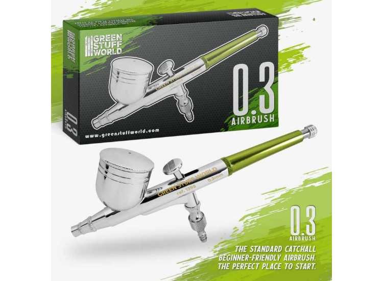 Green Stuff World - 1395 Dual Action Airbrush 0.3