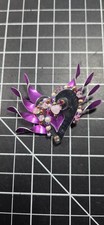 LizTech Artisan 1994 Designer Abstract Flying Heart Pin Artist Signed dated