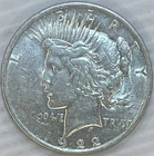 1922 Silver Peace Dollar Uncertified Extra Fine Circulated Condition
