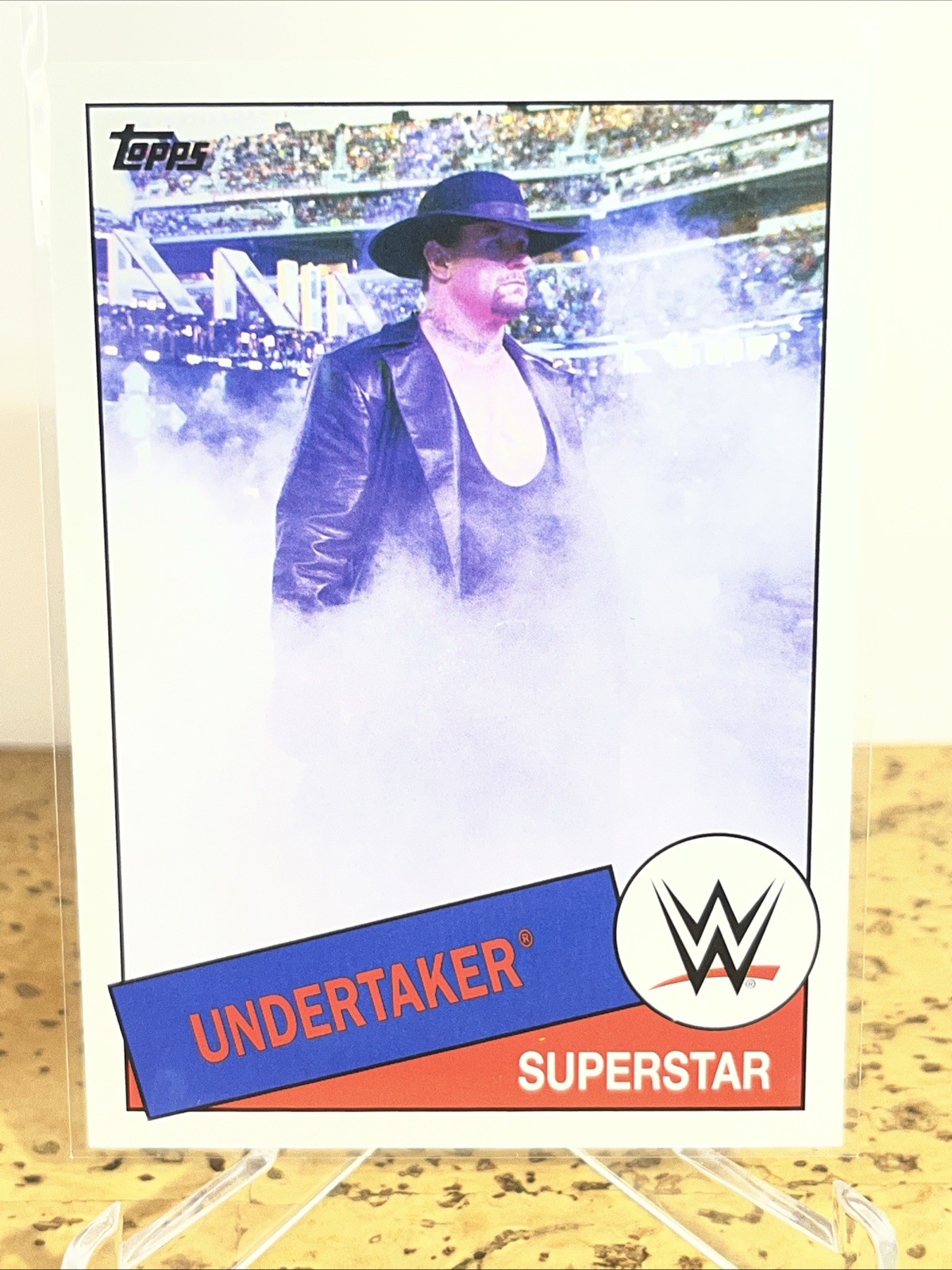 Undertaker- 2015 Topps WWE Heritage Wrestling Card- #97, Deadman