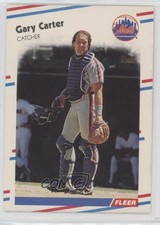 1988 Fleer Gary Carter #130 HOF 0b5