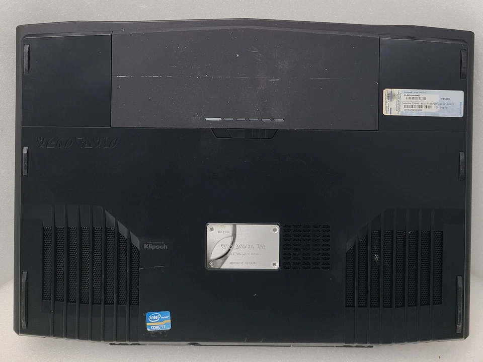 Alienware P11E Laptop Intel i7-2670QM 8GB Ram NVIDIA GFX NO HD/OS (FL) - Image 4 of 4