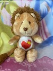 13" PLUSH VINTAGE BROWN BRAVE HEART LION CARE BEAR COUSIN COLLECTIBLE RETRO TOY
