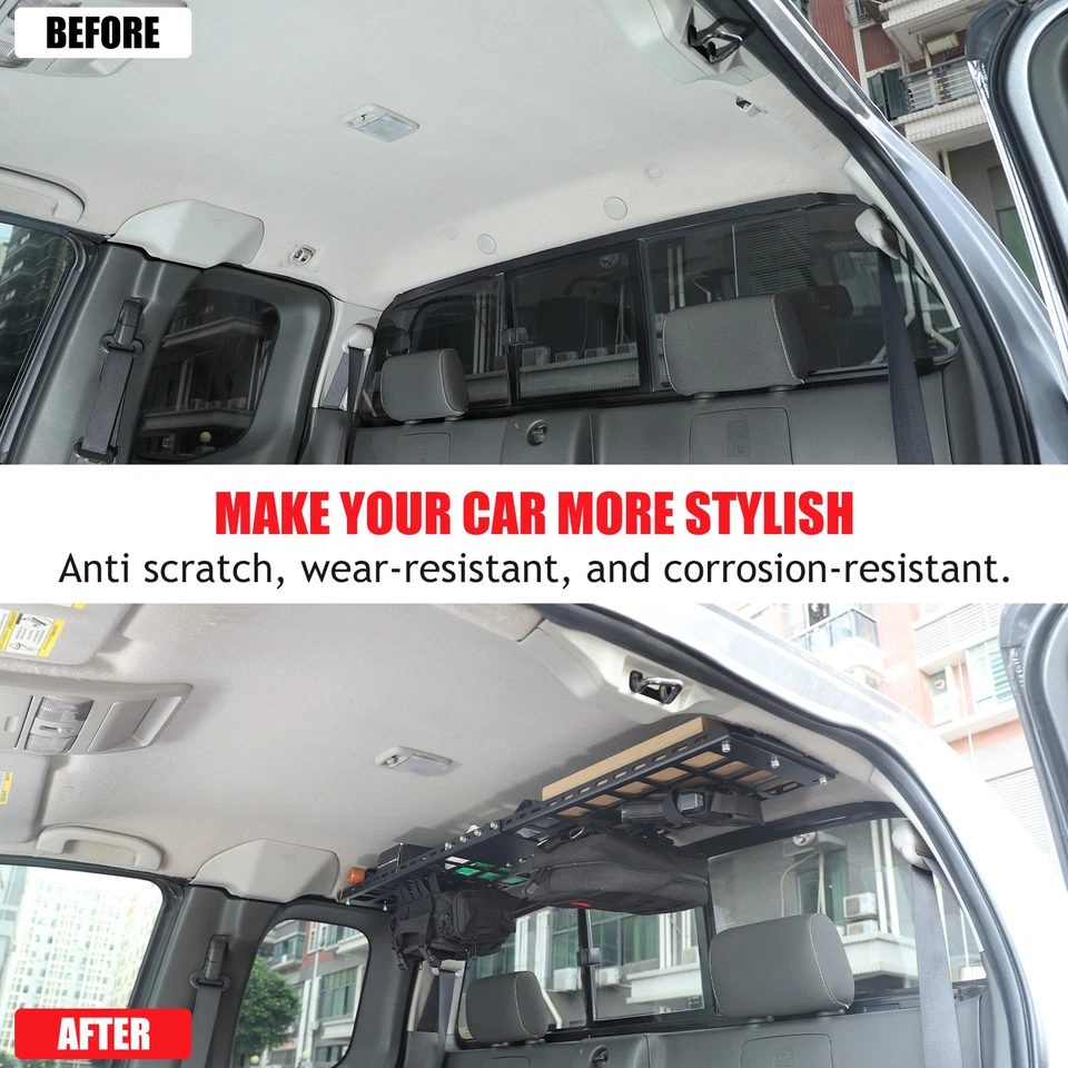 Стойка для хранения мусора на крыше заднего багажника Molle Panel для Nissan Frontier 2009-2021 - Изображение 3 из 4