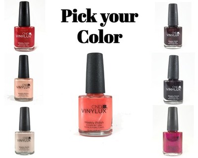 CND Vinylux Nail Polish - Chip-resistant Formula - 0.5 fl oz - Pick your Color