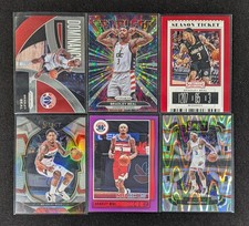 Lot of (6) Bradley Beal, Including Fearless Fast Break, Select Prizms, Inserts +