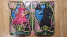 Mattel Wicked Movie Glinda And Elphaba. Brand New