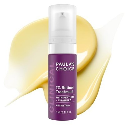 Paula's Choice CLINICAL 1% Retinol Face Treatment with Peptides, Vitamin C & Lic