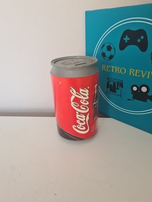 Vintage 90er seltene übergroße Coca Cola Spardose Sammlerstück Sparschwein Sparkasse