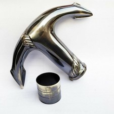 Antique Brass Anchor Head Handle Style Solid Victorian for Walking Stick Cane