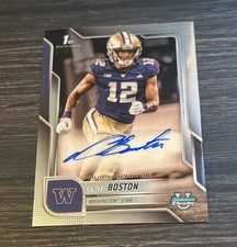 2025 Bowman U Chrome Denzel Boston AUTO #BCA-DB Cleveland Brown RC