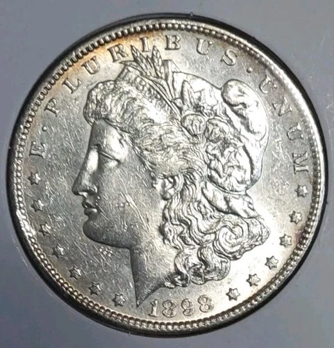 1898-s Morgan Silver Dollar Almost Uncirculated