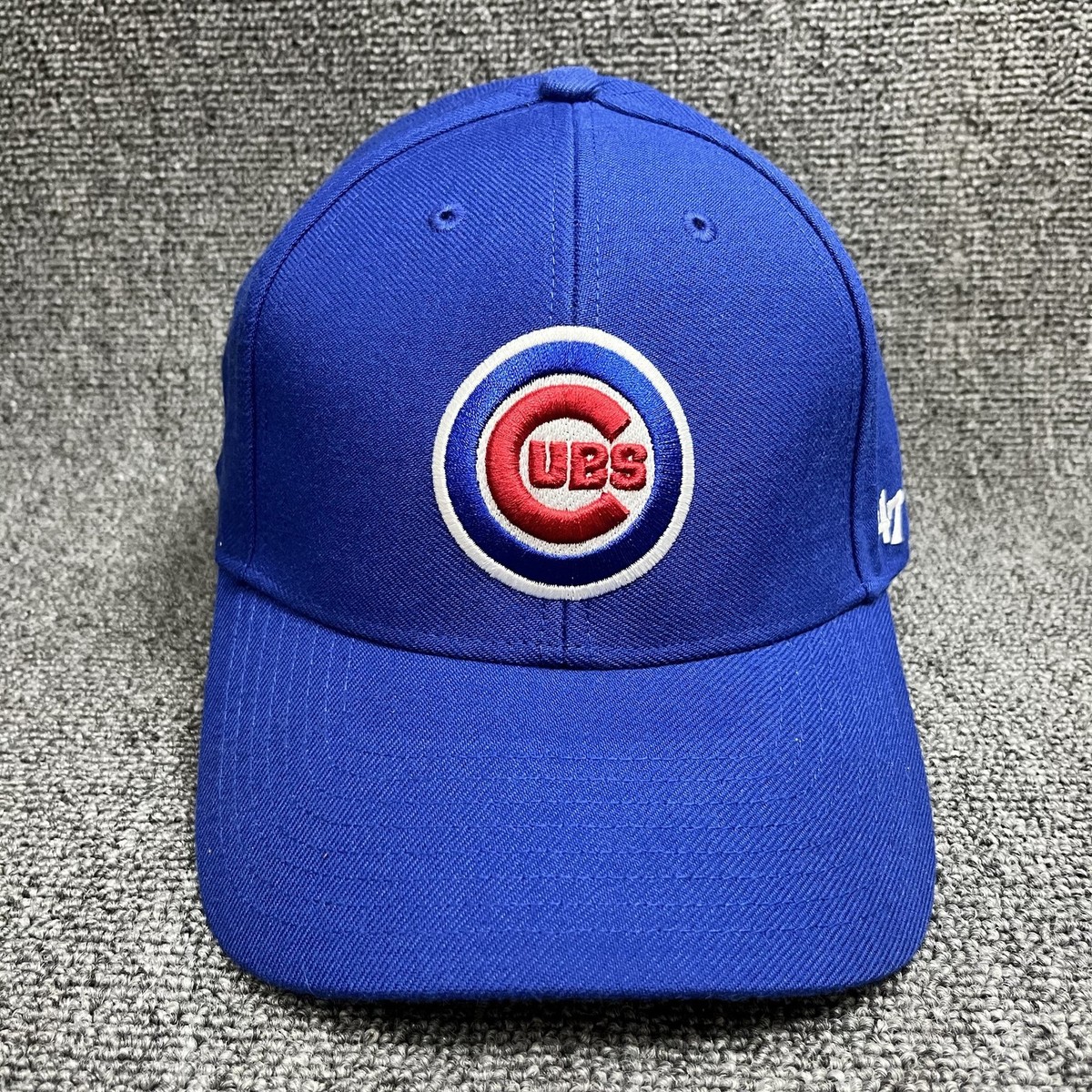 New '47 Brand Chicago Cubs MLB Royal Blue Clean Up Adjustable Baseball Hat Cap