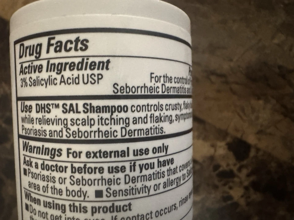 Champú para Psoriasis con 3% Ácido Salicílico, 4 Oz, 1 Botella, Seborrh Terapéutico... Foto 2 de 4