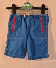 Mini Boden Boys Blue Cargo Shorts  Age 6 Years Brand New SAMPLE G6