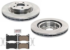 FRONT Disc Brake Rotors Disc Brake Pads Fits Acura TLX TYPE S 2021-2024 3.0L