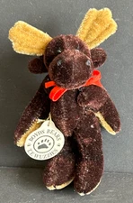 Boyds Bears T. F. Wuzzies Miniatures Talbot F. Wuzzie Moose 3.5" Jointed Plush