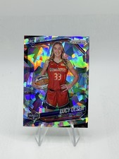 2025 Panini Prizm WNBA Lucy Olsen Rookie #145 Ice Prizms Image Variation Mystics