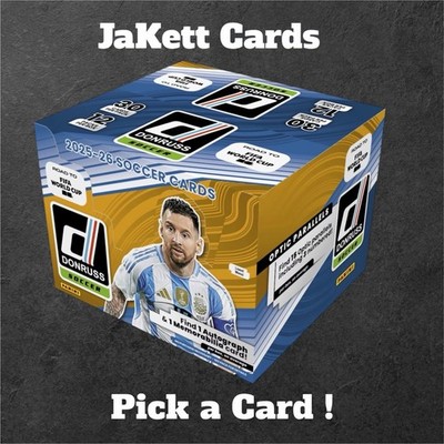 2026 Panini Donruss Road to FIFA World Cup - Base, Insert & Optic - Pick a Card!
