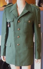 VINTAGE DEUTSCHE POLIZEI POLIZEI UNIFORM JACKE TREVIRA KALTER KRIEG SCHWABEN GR M