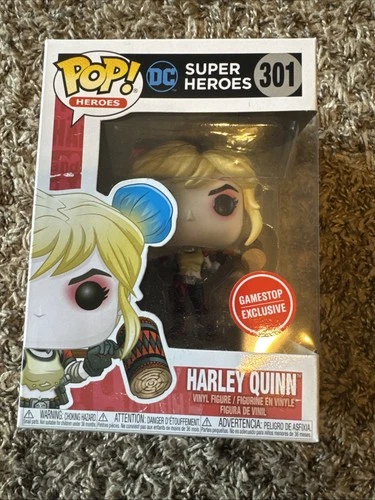 Funko Pop! Vinyl: DC Universe - Harley Quinn - GameStop (Exclusive) #301