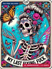 Meothan Skull Diamond Art Kits for Adults-Skull Last Flying Diamond Painting Kit