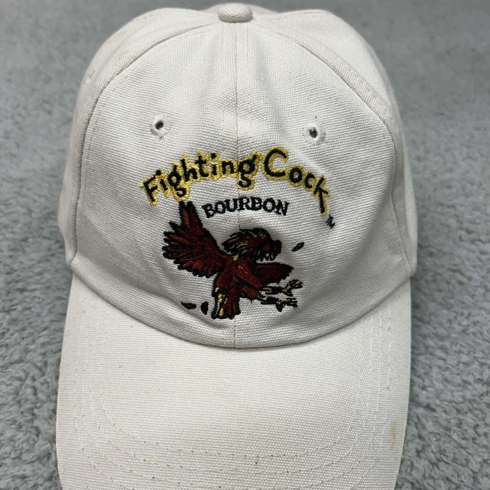 Fightling Cock Bourbon Whiskey Hat Cap Mens Baseball Cap One Size Fahrenheit - Image 2 of 4