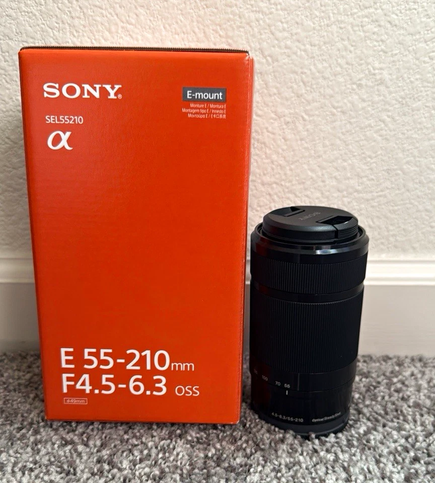 Sony 55-210mm f/4.5-6.3 Camera Lenses for sale - eBay