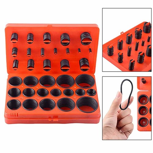 TWCC Kit Assortimento O-Ring 1540 Pezzi - Guarnizioni Metriche In Gomma Nitrilica