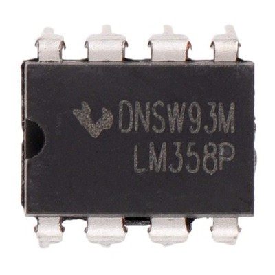 BOJACK 50 Stück LM358 Dual OPV DIP-8 Patch Präzisionsverstärker IC Patch-Typ