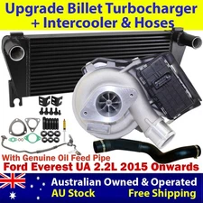 Billet Turbor&Intercooler+Hoses&Oil Feed Pipe For Ford Everest UA 2.2L