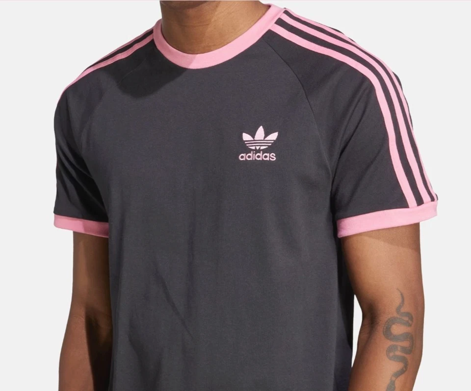 MEN'S ADIDAS ORIGINALS 3-STRIPES CALIFORNIA TREFOIL TEE SHIRT XL IA4845