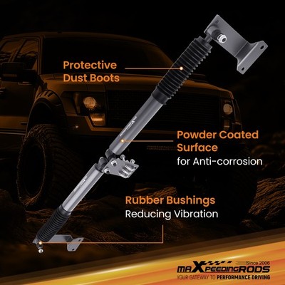 Dual Steering Stabilizer for Ford F250 F350 Super Duty 1999-04 Excursion 00-05