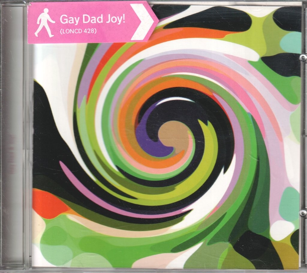 Gay Dad Joy CD UK London 1999 single has info sticker on front of case LONCD428