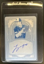 Marketplace image: 2026 Topps Chrome Logan Henderson Auto Autograph Cyan Plate #1/1 Brewers