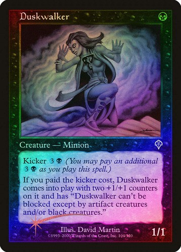 Duskwalker FOIL Invasion MtG LP | eBay
